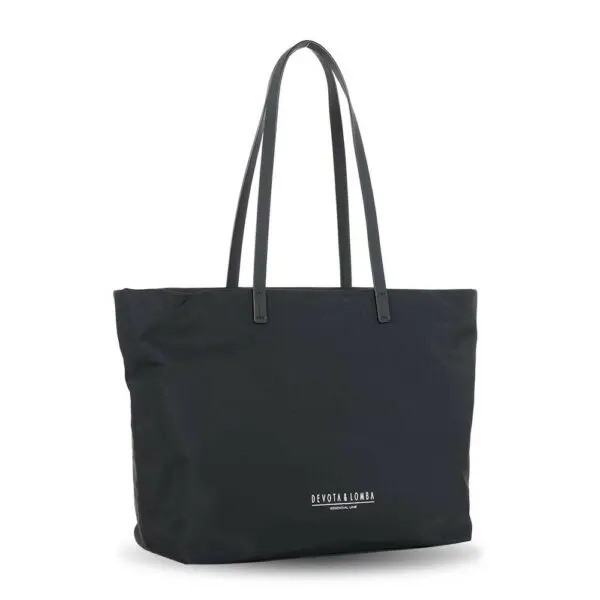 Bolso DEVOTA & LOMBA · Con dos asas de hombro · Color Negro · Tipo Tote