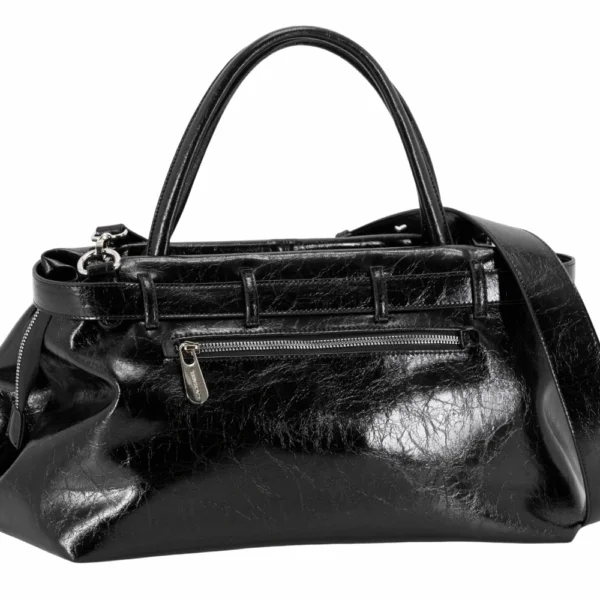 Bolso bandolera CACHAREL · Con dos asas de mano · Maxi Shopper · Color Negro
