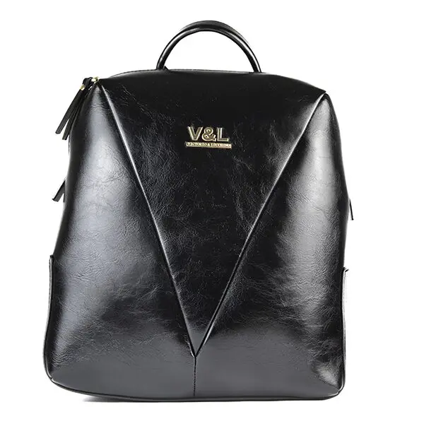 Mochila VICTORIO & LUCCHINO · Color Negro · Coleccion Aria