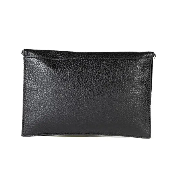 Bolso bandolera CACHAREL · Pequeño con solapa · Color Negro