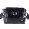 Bolso bandolera CACHAREL · Con dos asas de mano · Color Negro