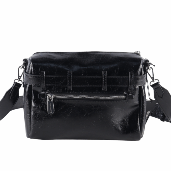 Bolso bandolera CACHAREL · Con dos asas de mano · Color Negro