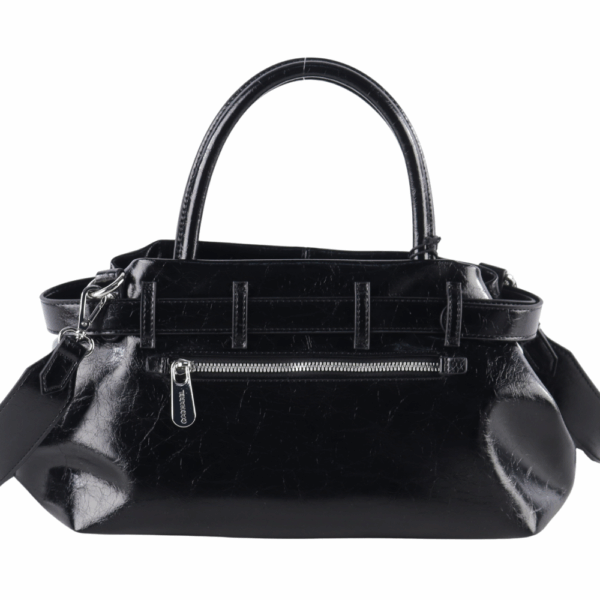 Bolso bandolera CACHAREL · Con dos asas de mano · Color Negro