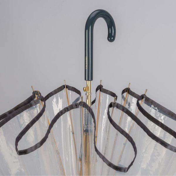 Paraguas CACHAREL · Largo Automático · Transparente · Largo 86cm
