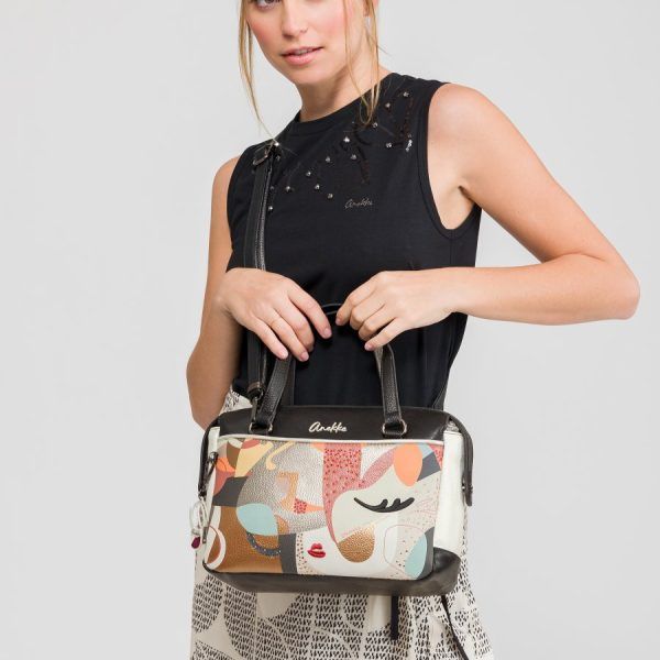 Bolso bandolera ANEKKE · Tipo bowling · Tamaño mediano · Coleccion Eikon