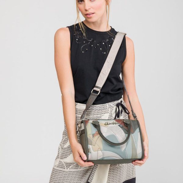Bolso bandolera ANEKKE · Tipo bowling · Tamaño mediano · Coleccion Auralis