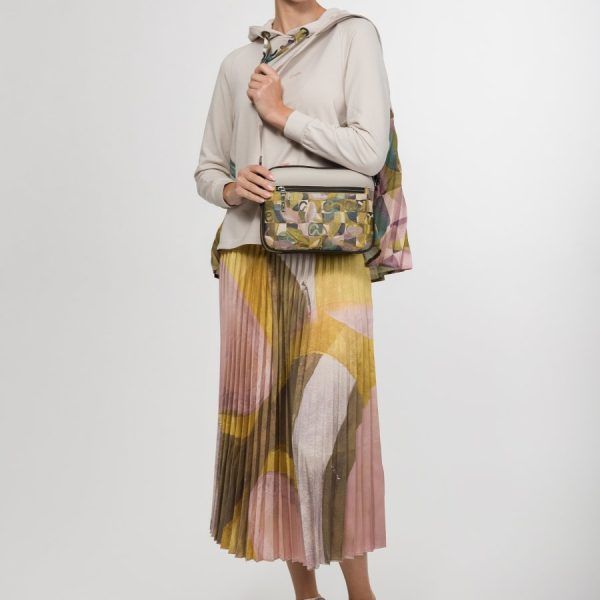 Bandolera mediana ANEKKE · Tres compartimentos · Colección Bloom