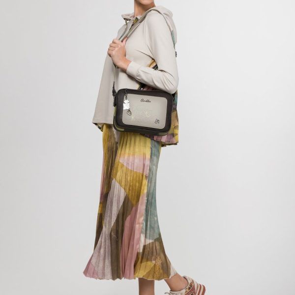 Bandolera mediana ANEKKE · Tres compartimentos · Colección Bloom