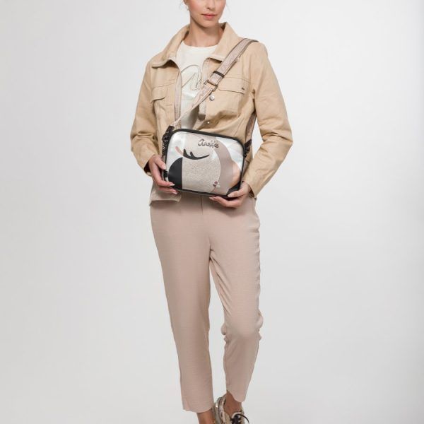 Bolso ANEKKE · Bandolera mediana · Doble compartimento · Coleccion Eikon