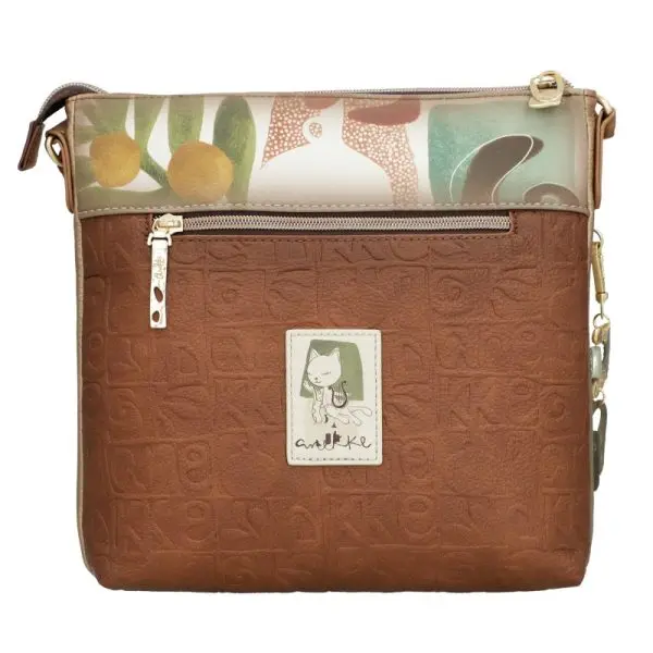 Bandolera mediana con bolsillo frontal ANEKKE · Coleccion Muse