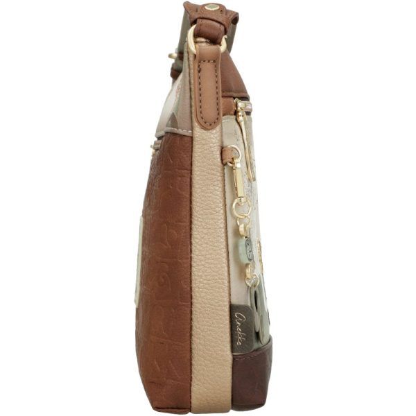 Bandolera mediana con bolsillo frontal ANEKKE · Coleccion Muse