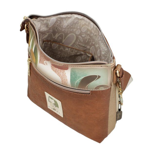 Bandolera mediana con bolsillo frontal ANEKKE · Coleccion Muse