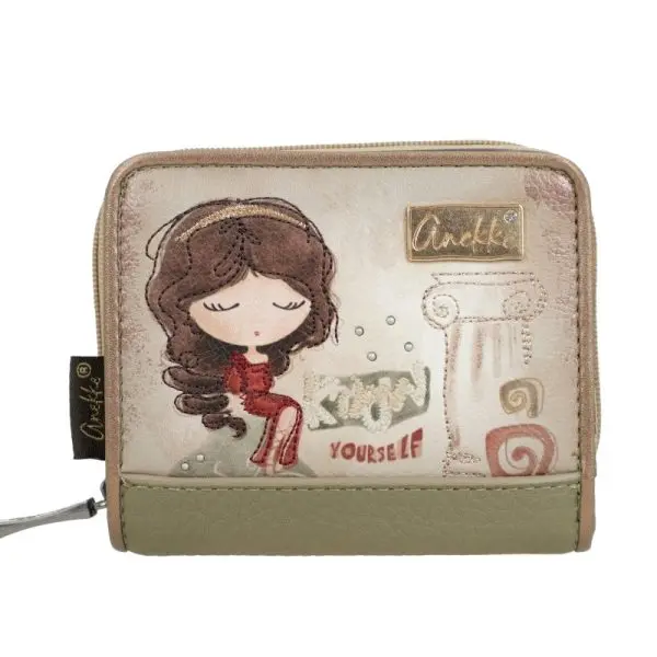 Billetero pequeño ANEKKE · Protección RFID · Coleccion Muse