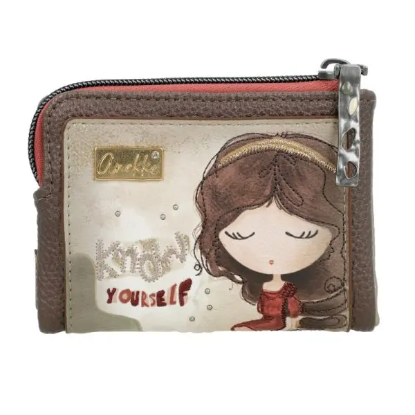 Monedero billetero flexible pequeño ANEKKE · RFID · Coleccion Muse