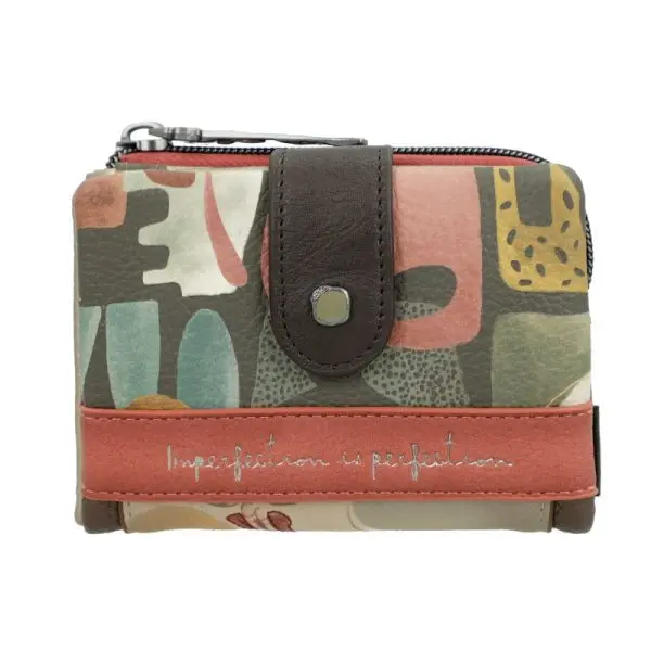 Monedero billetero flexible pequeño ANEKKE · RFID · Coleccion Muse