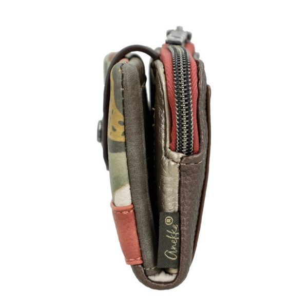 Monedero billetero flexible pequeño ANEKKE · RFID · Coleccion Muse
