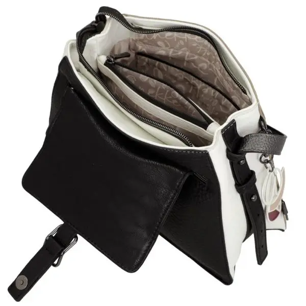 Bandolera ANEKKE · Bandolera mediana con solapa · Coleccion Eikon