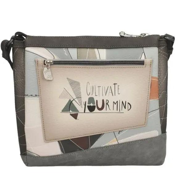 Bandolera mediana con tres compartimentos ANEKKE · Coleccion Sophia