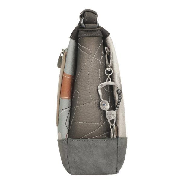 Bandolera mediana con tres compartimentos ANEKKE · Coleccion Sophia