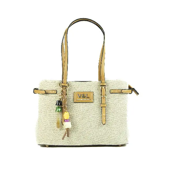 Bolso VICTORIO & LUCCHINO · Tipo Tote · Con asa bandolera y dos asas de mano · Coleccion Inda