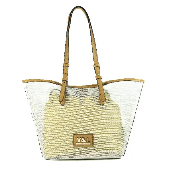 Bolso VICTORIO & LUCCHINO · Tipo Tote ·  Con rejilla · Coleccion Cairo