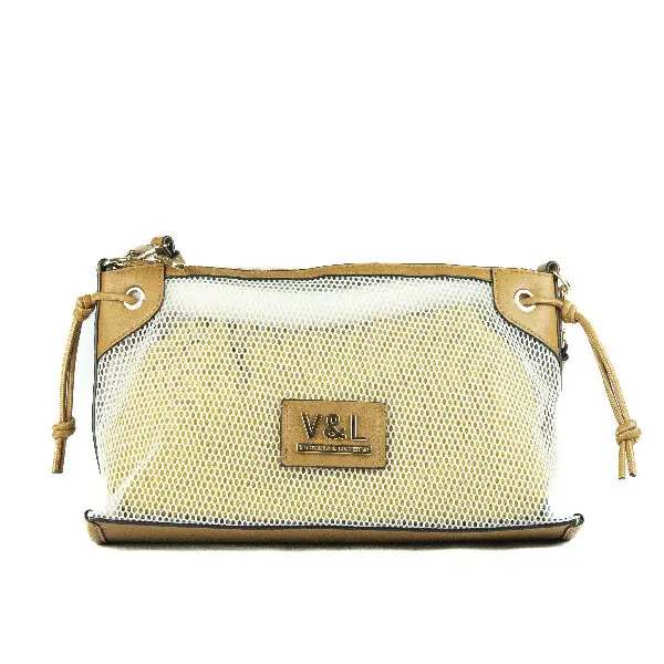 Bolso VICTORIO & LUCCHINO · Bandolera con asa de mano ·  Con rejilla · Coleccion Cairo
