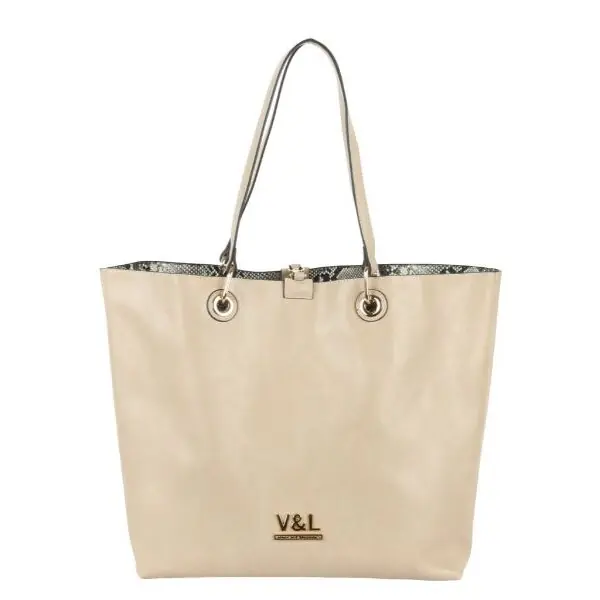 Bolso VICTORIO & LUCCHINO · Grande tipo Tote ·  Reversible · Coleccion Niva