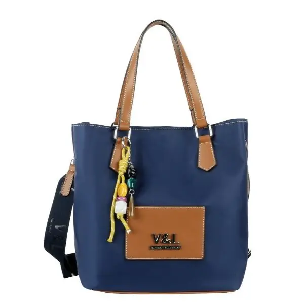 Bolso VICTORIO & LUCCHINO · Tipo Tote · Con asa bandolera y dos asas de mano · Coleccion Nilo