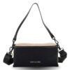 Bolso DEVOTA & LOMBA · Bandolera pequeña · Color Negro y Taupe