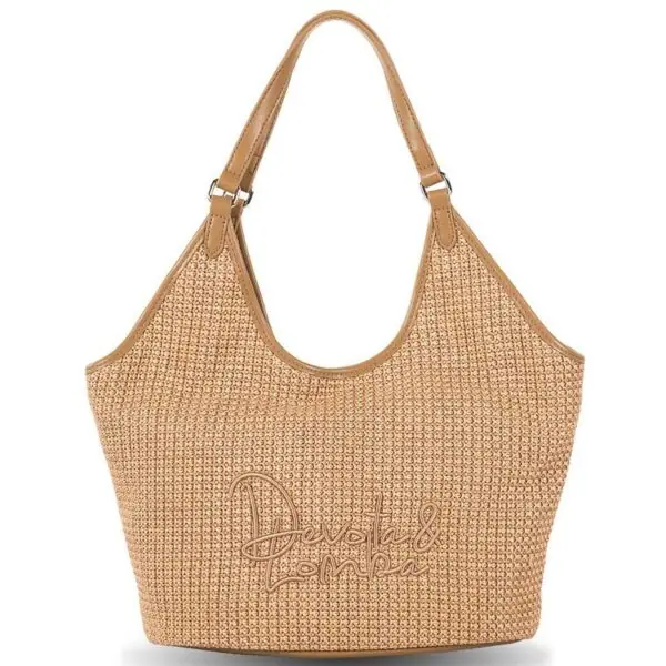 Bolso DEVOTA & LOMBA · Con dos asas de hombro · Color Taupe