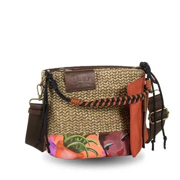 Bolso DEVOTA & LOMBA · Bandolera pequeña · Asa de mano y bandolera · Color Marrón