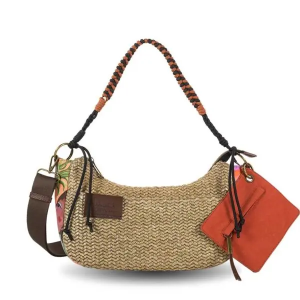 Bolso DEVOTA & LOMBA · Bandolera mediana · Asa de mano y bandolera · Color Marrón