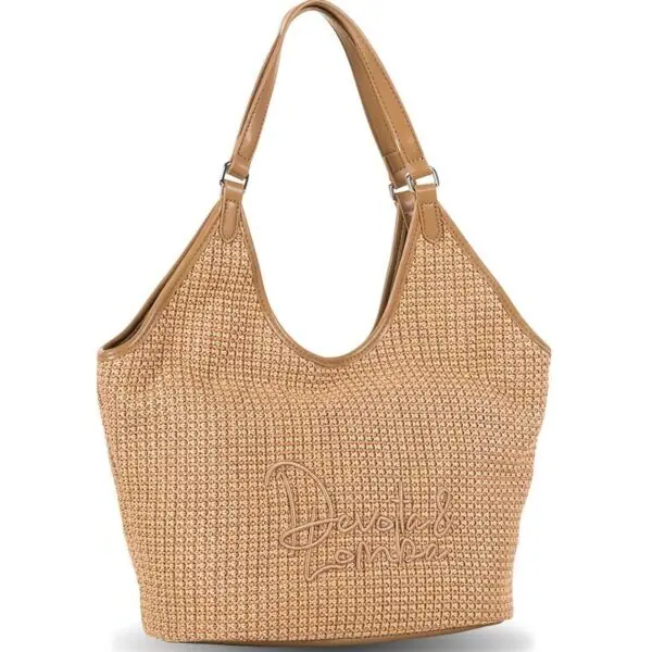 Bolso DEVOTA & LOMBA · Con dos asas de hombro · Color Taupe