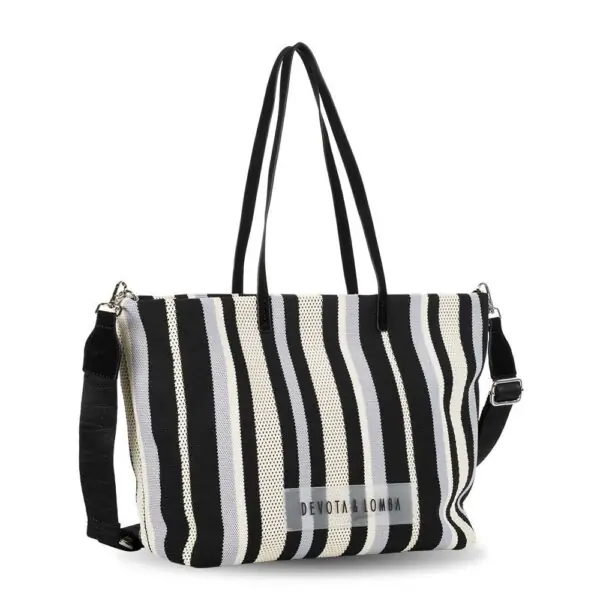 Bolso DEVOTA & LOMBA · Con dos asas de hombro y asa bandolera · Tipo Tote