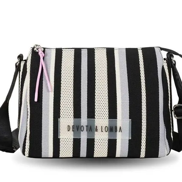 Bolso DEVOTA & LOMBA · Tamaño mediano · Asa bandolera ajustable