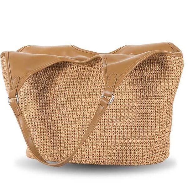 Bolso DEVOTA & LOMBA · Con dos asas de hombro · Color Taupe