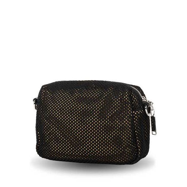 Bolso DEVOTA & LOMBA · Bandolera pequeña · Rejilla · Color Negro