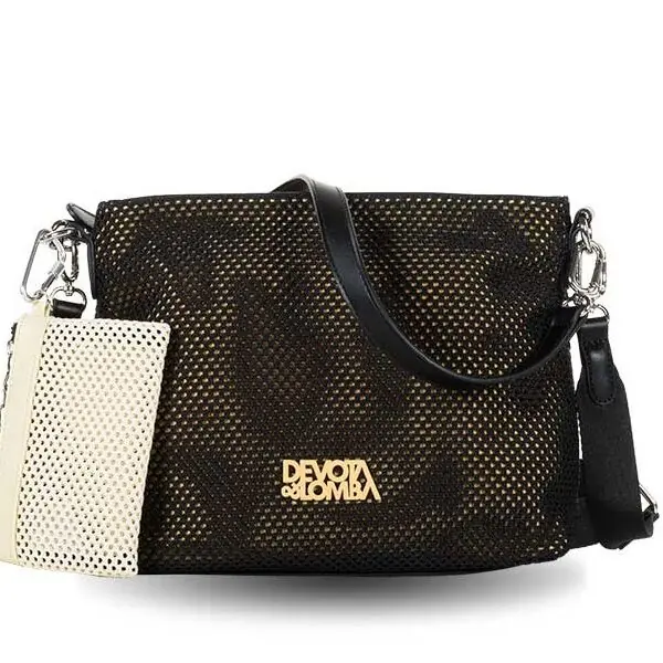 Bolso DEVOTA & LOMBA · Bandolera mediana · Asa de mano y bandolera · Color Negro