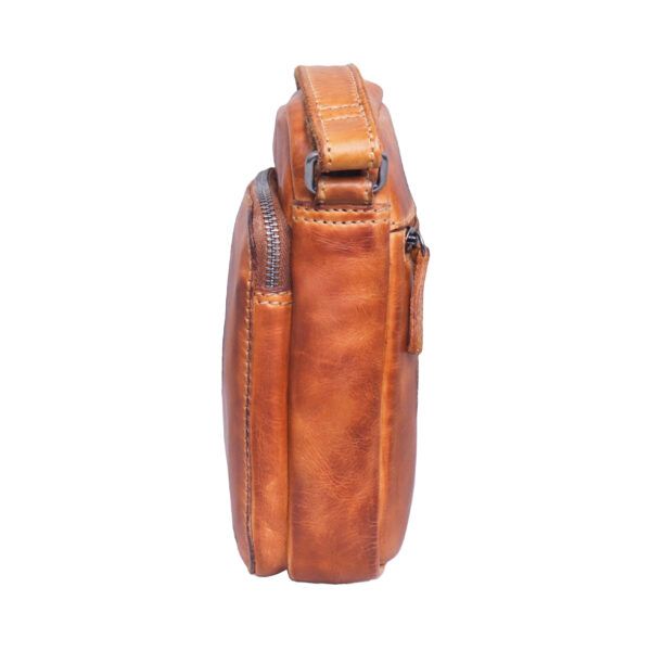 Bolso STAMP · Bandolera Mediana · Piel Lavada · Coleccion Tichi