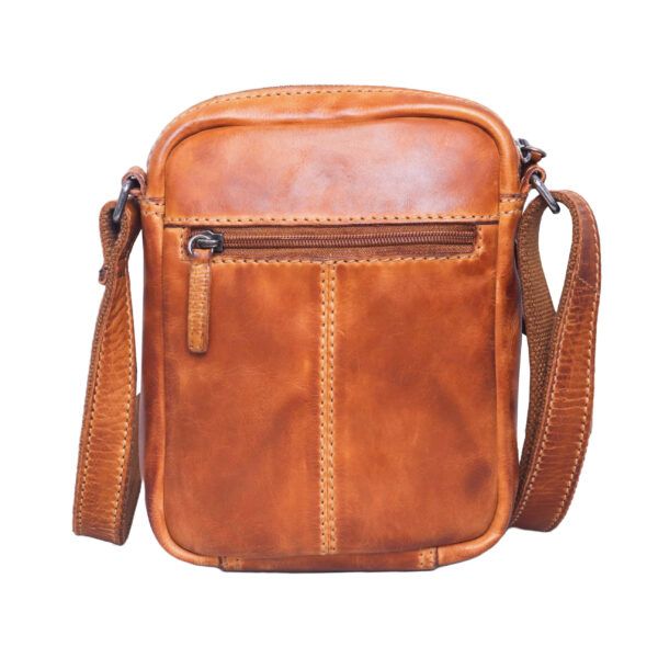 Bolso STAMP · Bandolera Mediana · Piel Lavada · Coleccion Tichi