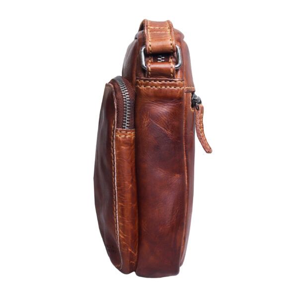 Bolso STAMP · Bandolera Mediana · Piel Lavada · Coleccion Tichi