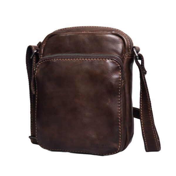 Bolso STAMP · Bandolera Mediana · Piel Lavada · Coleccion Tichi