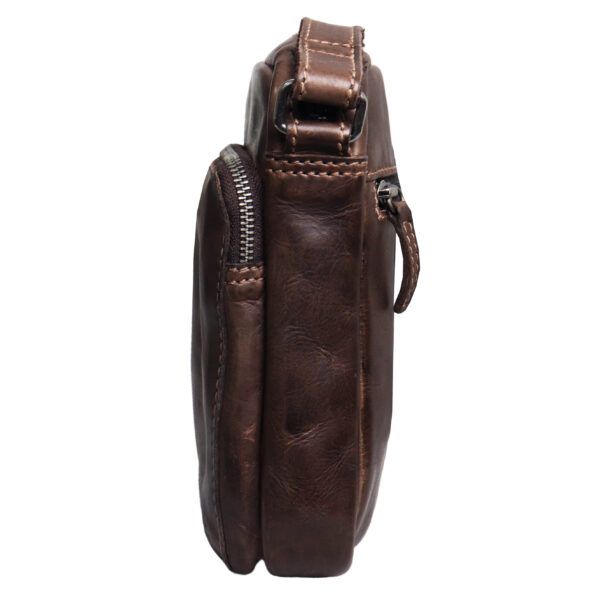Bolso STAMP · Bandolera Mediana · Piel Lavada · Coleccion Tichi