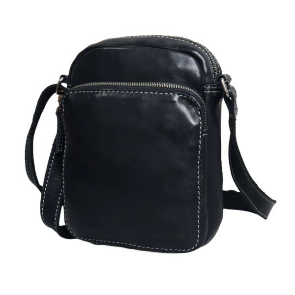 Bolso STAMP · Bandolera Mediana · Piel Lavada · Coleccion Tichi
