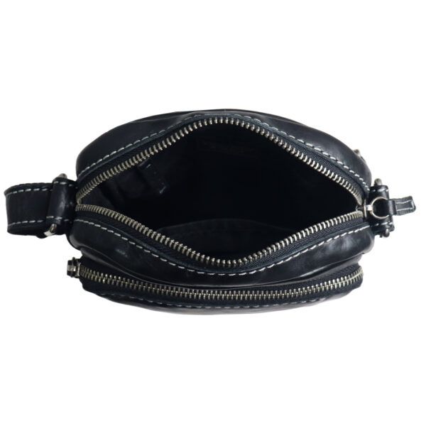 Bolso STAMP · Bandolera Mediana · Piel Lavada · Coleccion Tichi