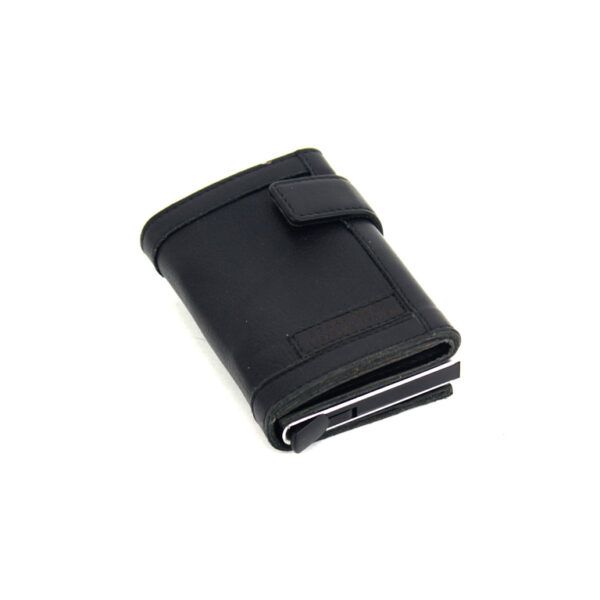 Cartera STAMP · Billetero con Monedero · En Piel Lavada vacuno · Tarjetero metálico · Coleccion Arco