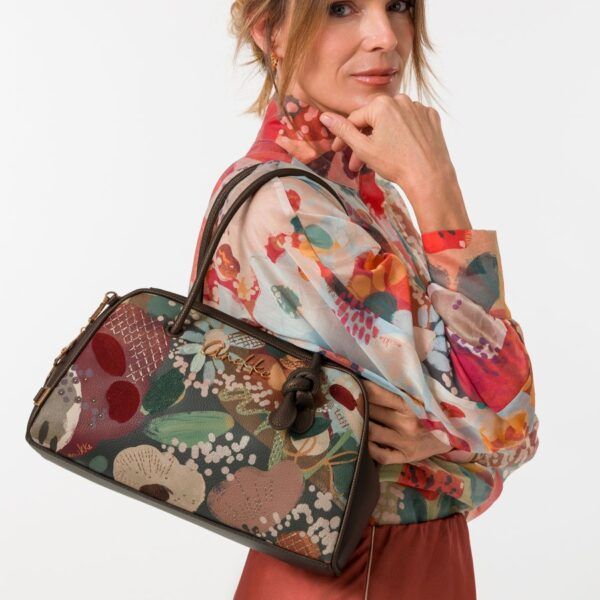 Bolso bandolera ANEKKE · Tipo bowling · Tamaño mediano · Coleccion Blossom