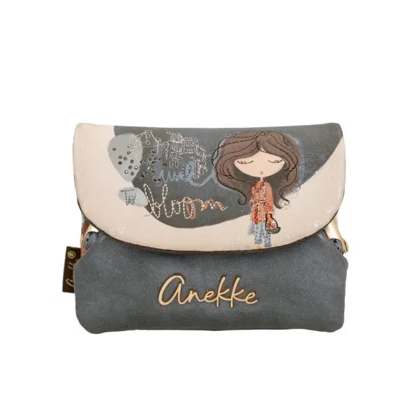 Monedero pequeño con solapa y boquilla ANEKKE · Coleccion Tulip