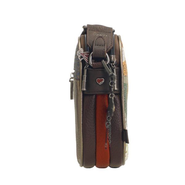 Bandolera mediana ANEKKE · Tres compartimentos · Colección Odyssey