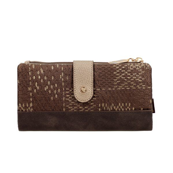 Billetero monedero grande flexible ANEKKE · Proteccion RFID · Coleccion Tulip
